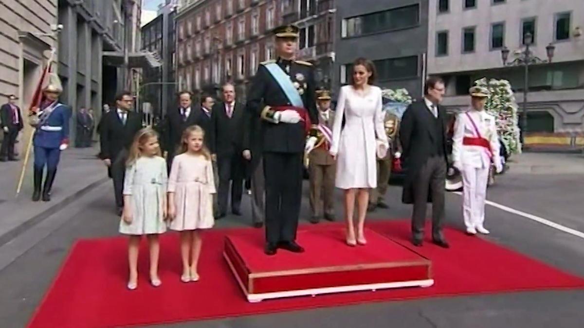 El Rey celebra en familia sus ocho años como monarca