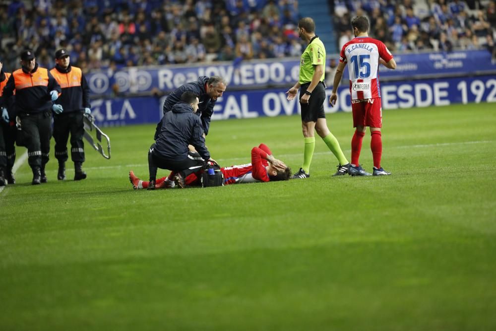 Derbi asturiano: El Real Oviedo - Sporting, en imágenes