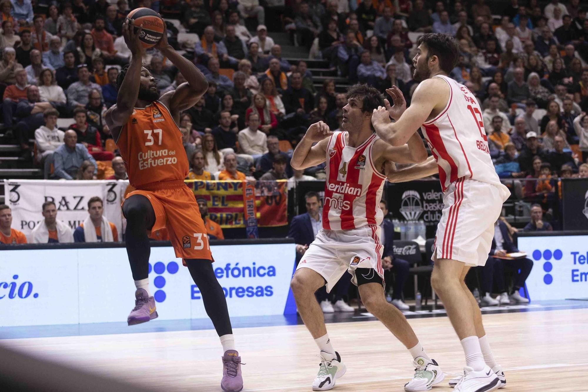 Euroliga Valencia Basket- Crvena Zvezna Meridiamb