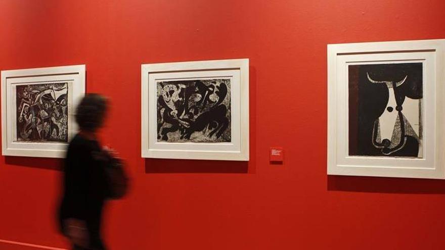 El Palacio de Sástago muestra la relación de Picasso con el toro