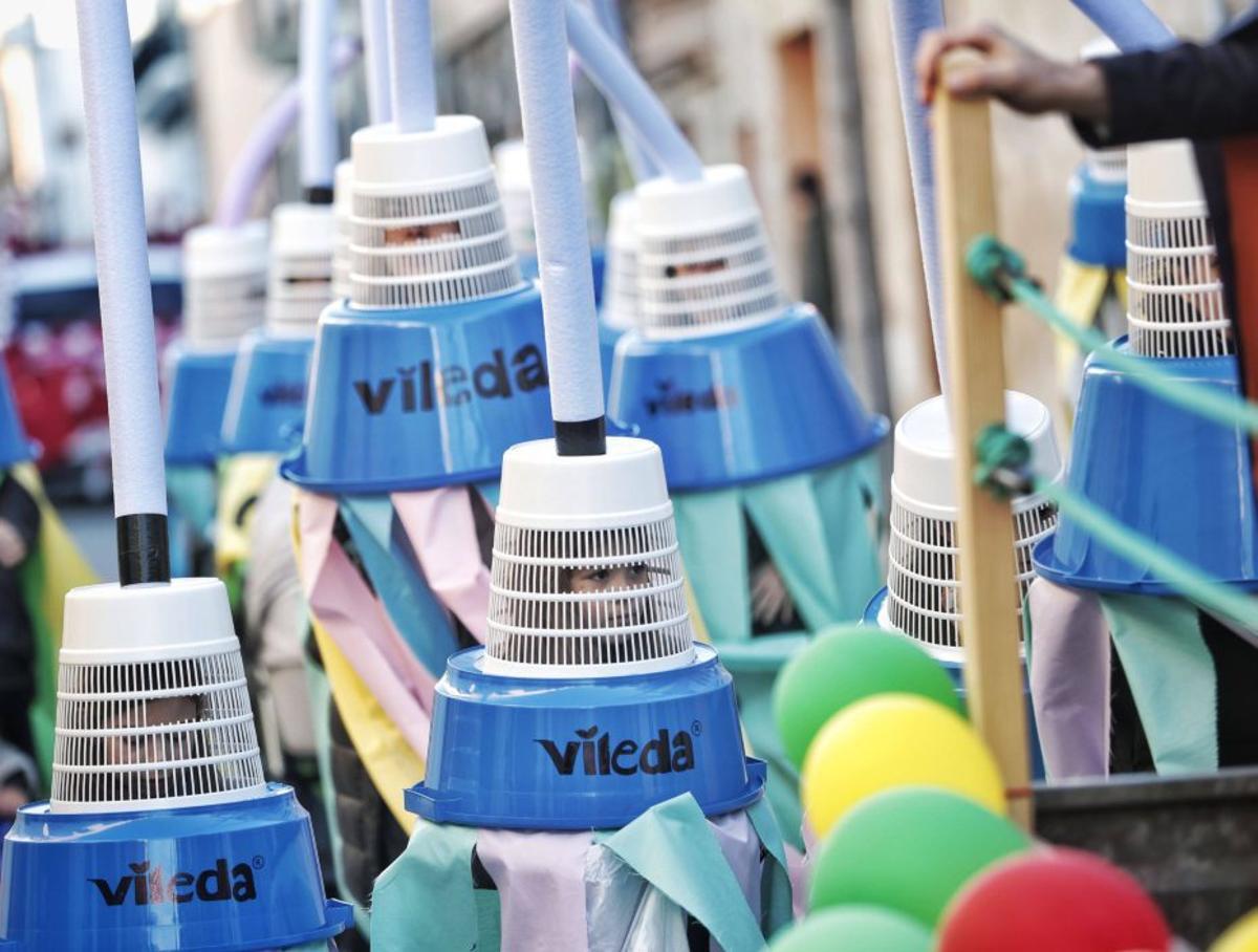 Una comparsa a la Rua de Marratxí.