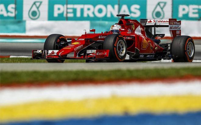 F1 - GP Malasia. Entrenamientos en Sepang. Sebastian Vettel