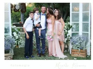 Guti y Romina Belluscio se dan el ‘sí, quiero’.