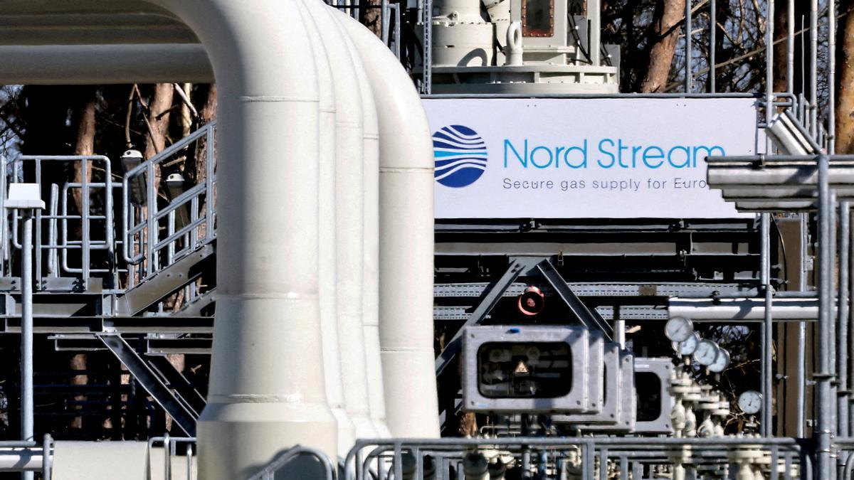 Instalaciones del gasoducto Nord Stream en Lubmin, Alemania.