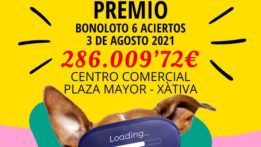 El primer premio de la Bonoloto cae en Xàtiva