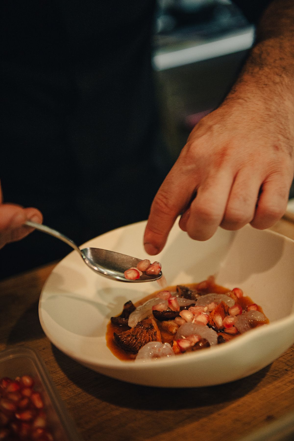 Así es y esto se come en el restaurante Open de Alicante