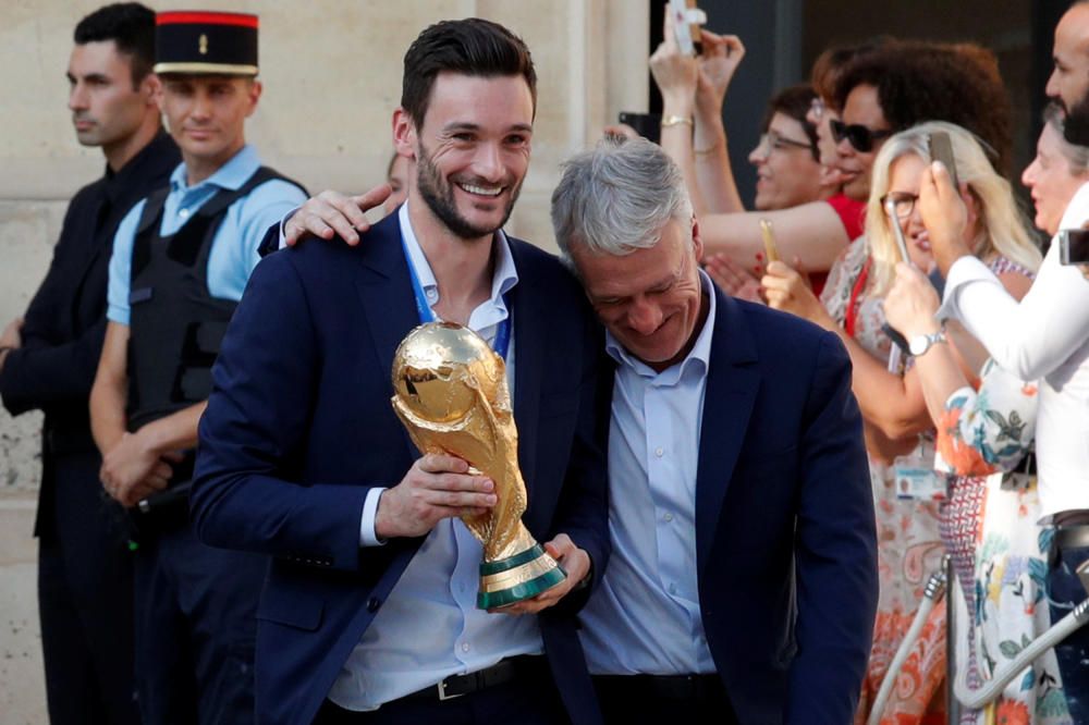 Las imágenes de la celebración de la selección francesa en París