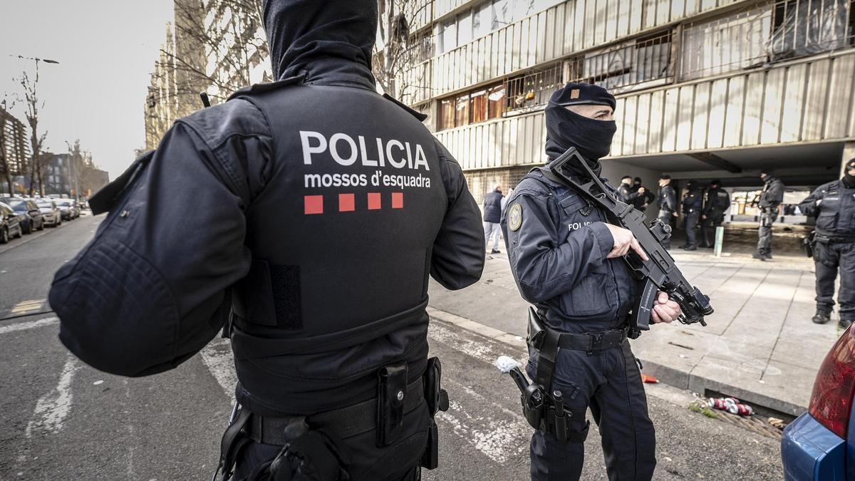 Operativo de los Mossos