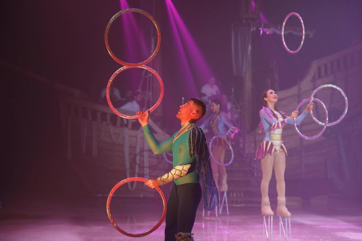 Les imatges del passi de gràfics del Circ de Nadal