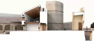 Rafael Moneo retoma el Museo de Lobo en un edificio de dos plantas en el Castillo de Zamora