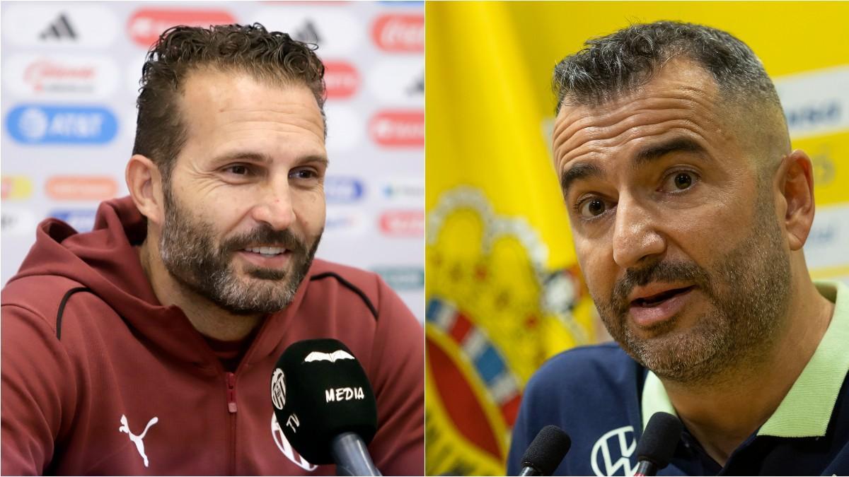 Rubén Baraja y Diego Martínez