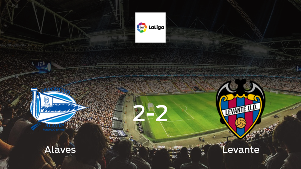 Alaves fail to take all three points, after 2-2 draw with Levante