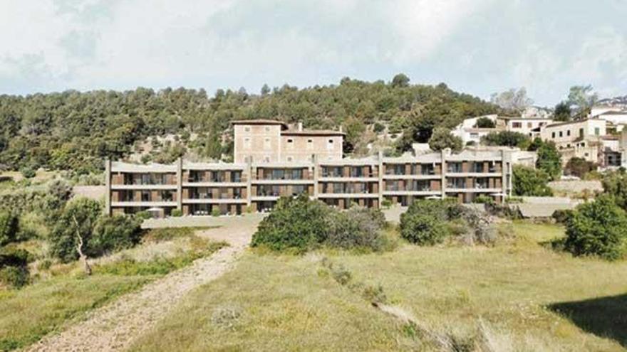 El proyecto contempla la construcción de 36 viviendas frente a las casas de Can Mas.