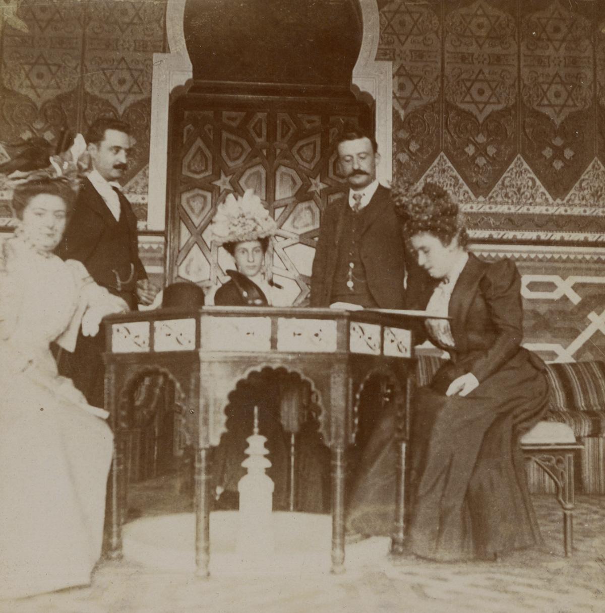 Interior del palacete