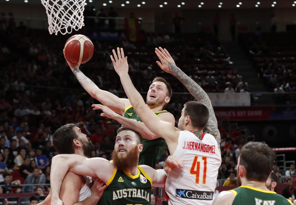 Mundial de baloncesto: España-Australia