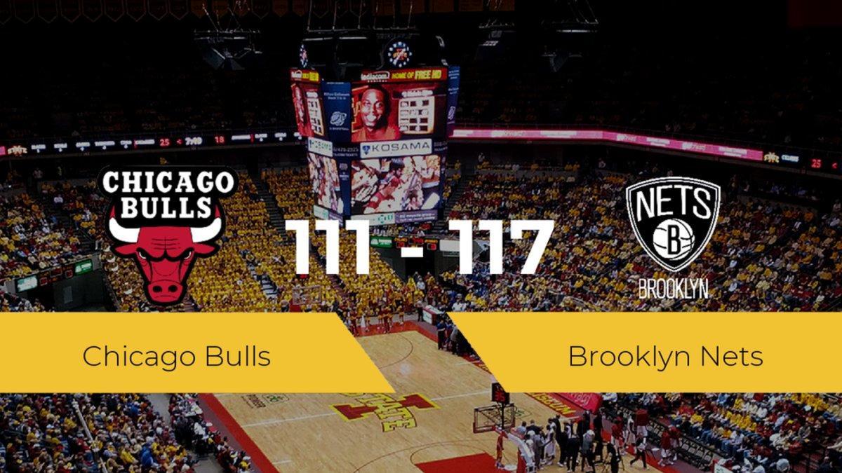 Triunfo de Brooklyn Nets en el United Center ante Chicago Bulls por 111-117