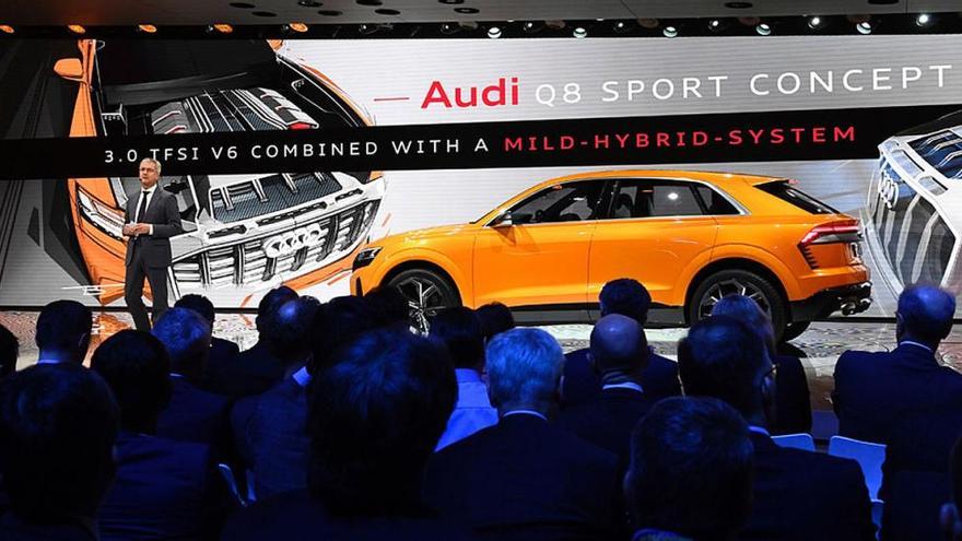 La carrocería del nuevo Audi A8 combinará, por primera vez, cuatro materiales