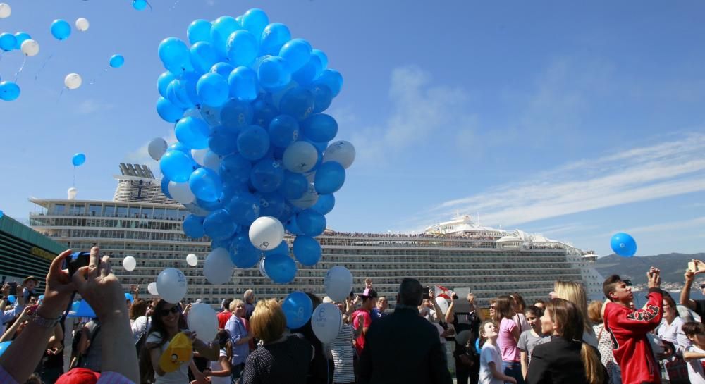 Vigo, lleno de cruceristas