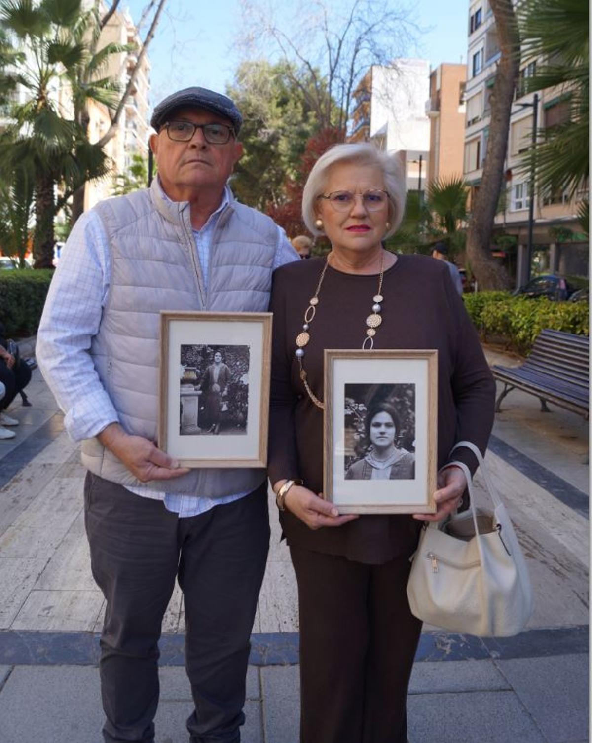 Gaspar y Trinidad, dos de los nietos de Trinidad Garrigues.