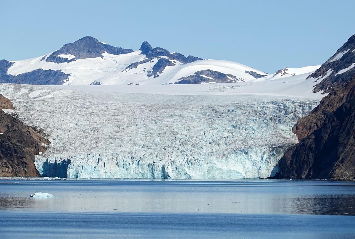 Glaciar en Groenlandia