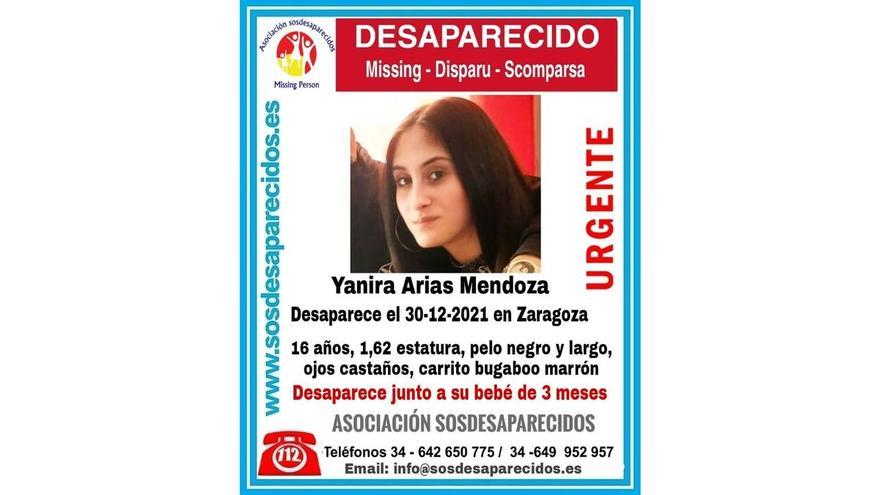 Desaparece una joven de 16 años con su bebé de 3 meses en Zaragoza