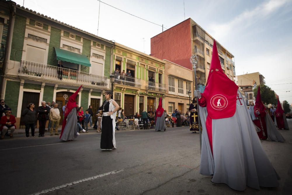 Imágenes de la Semana Santa Marinera, Santo Entierro, del 2018