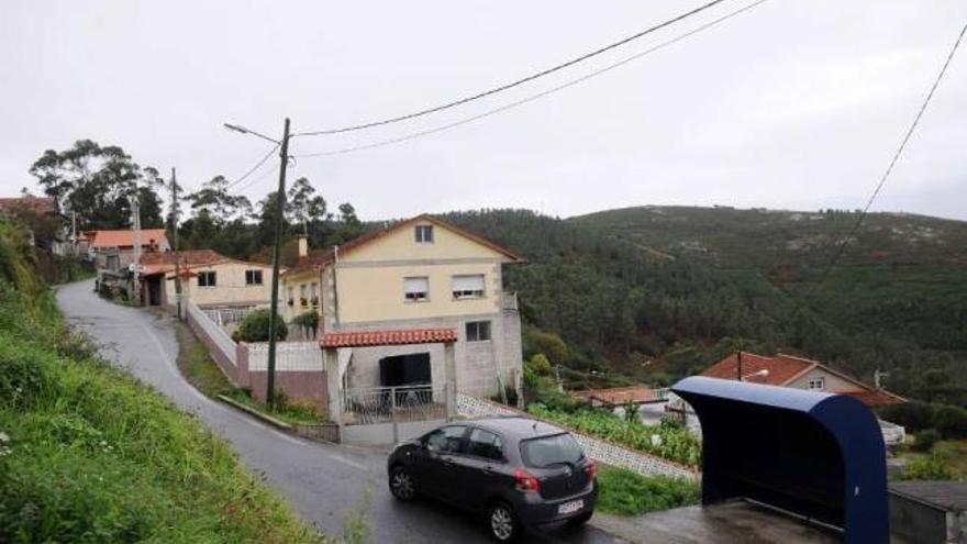 Vista desde A Escusa de la zona montañosa donde se ubicarán los aerogeneradores.  // Gustavo Santos