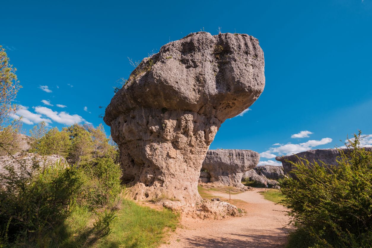 La Ciudad Encantada, en el Parque Natural de la Serranía de Cuenca