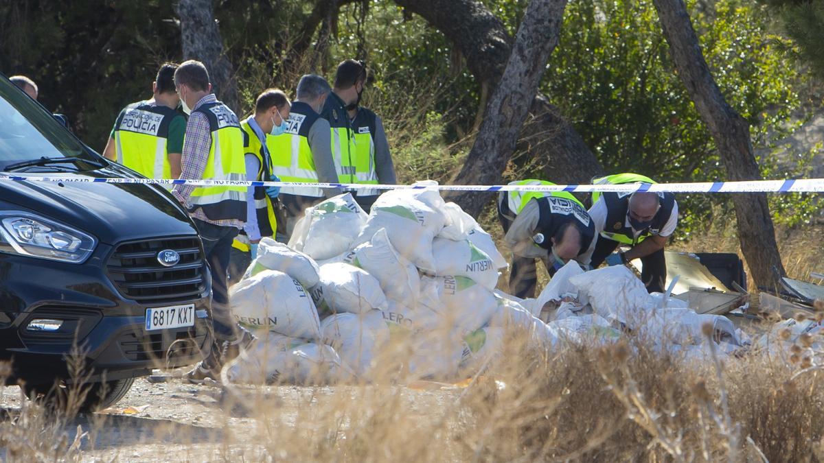 Aparece el cadáver de un hombre en descomposición en una escombrera de Rabasa en Alicante