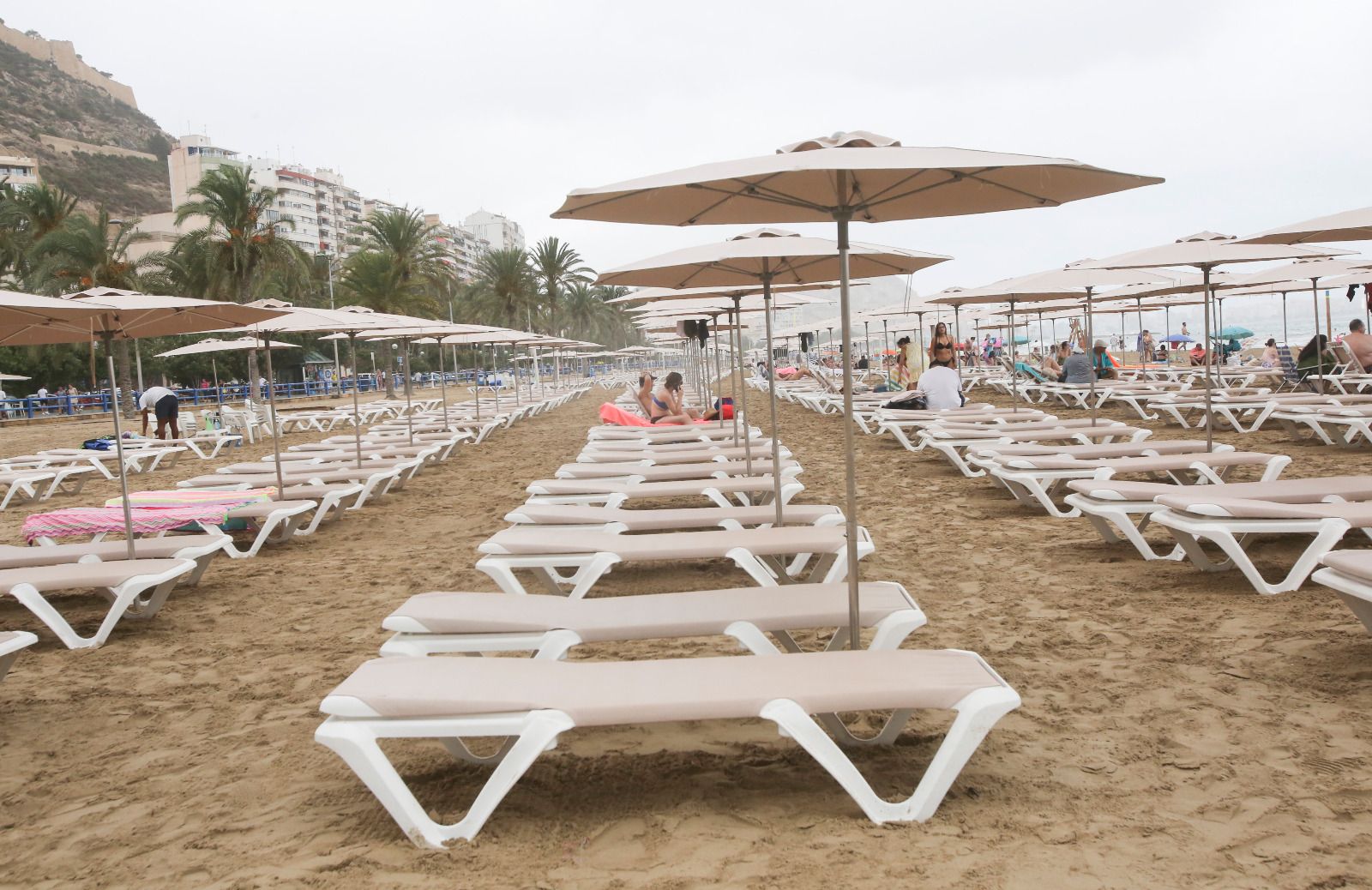 Lluvias calientes en el litoral de Alicante