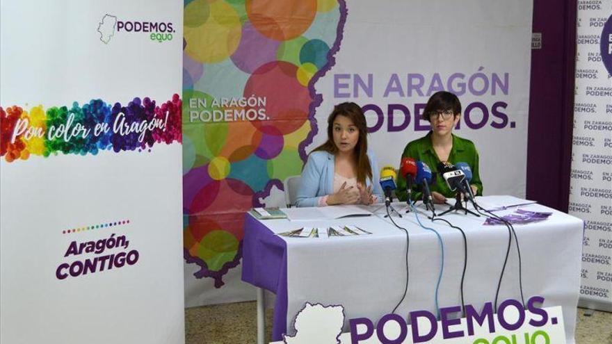 La coordinación entre Zaragoza y DGA, clave del programa de Podemos para el 26M