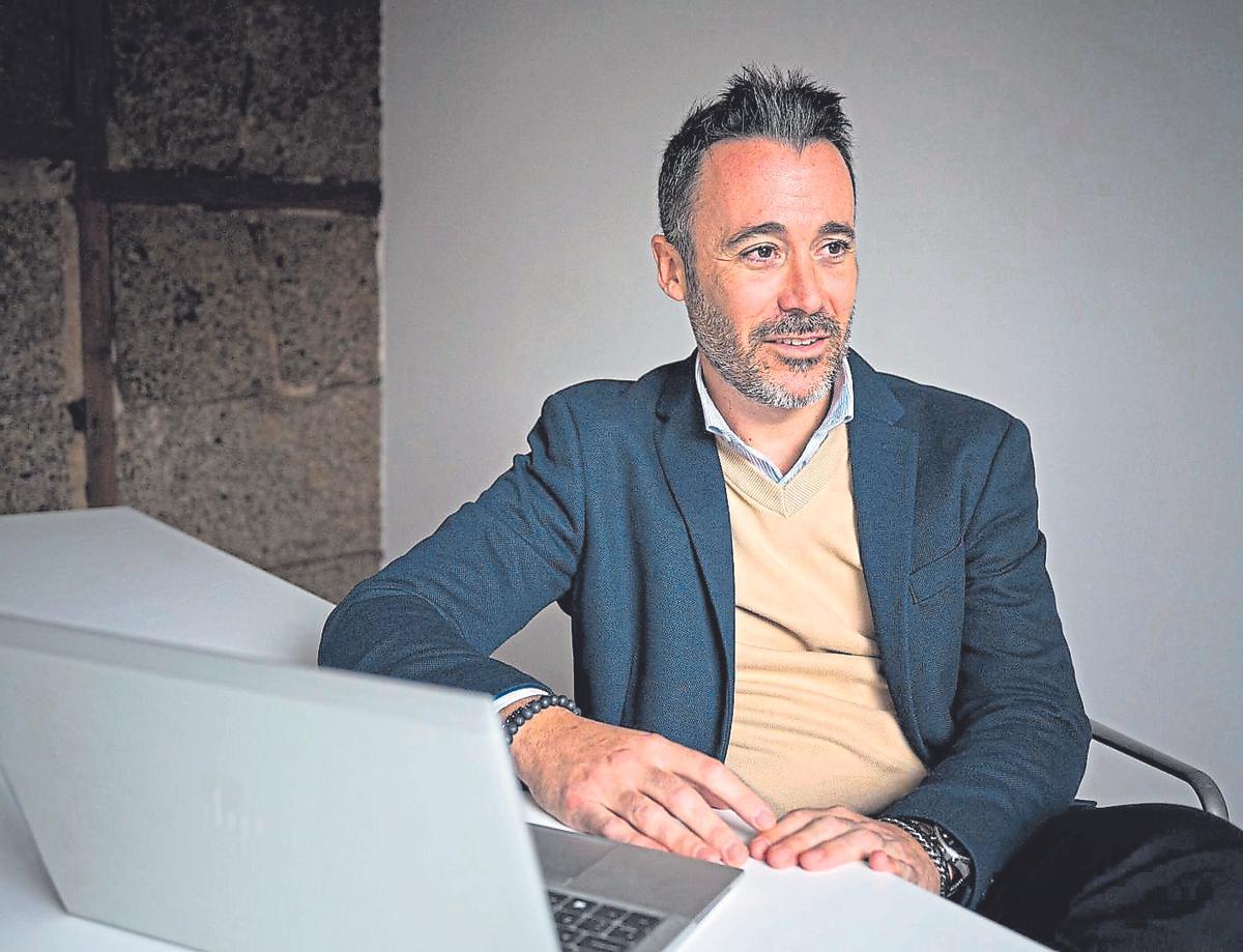 El presidente del Clúster de Agrotecnología de Canarias, Federico Cuyás.