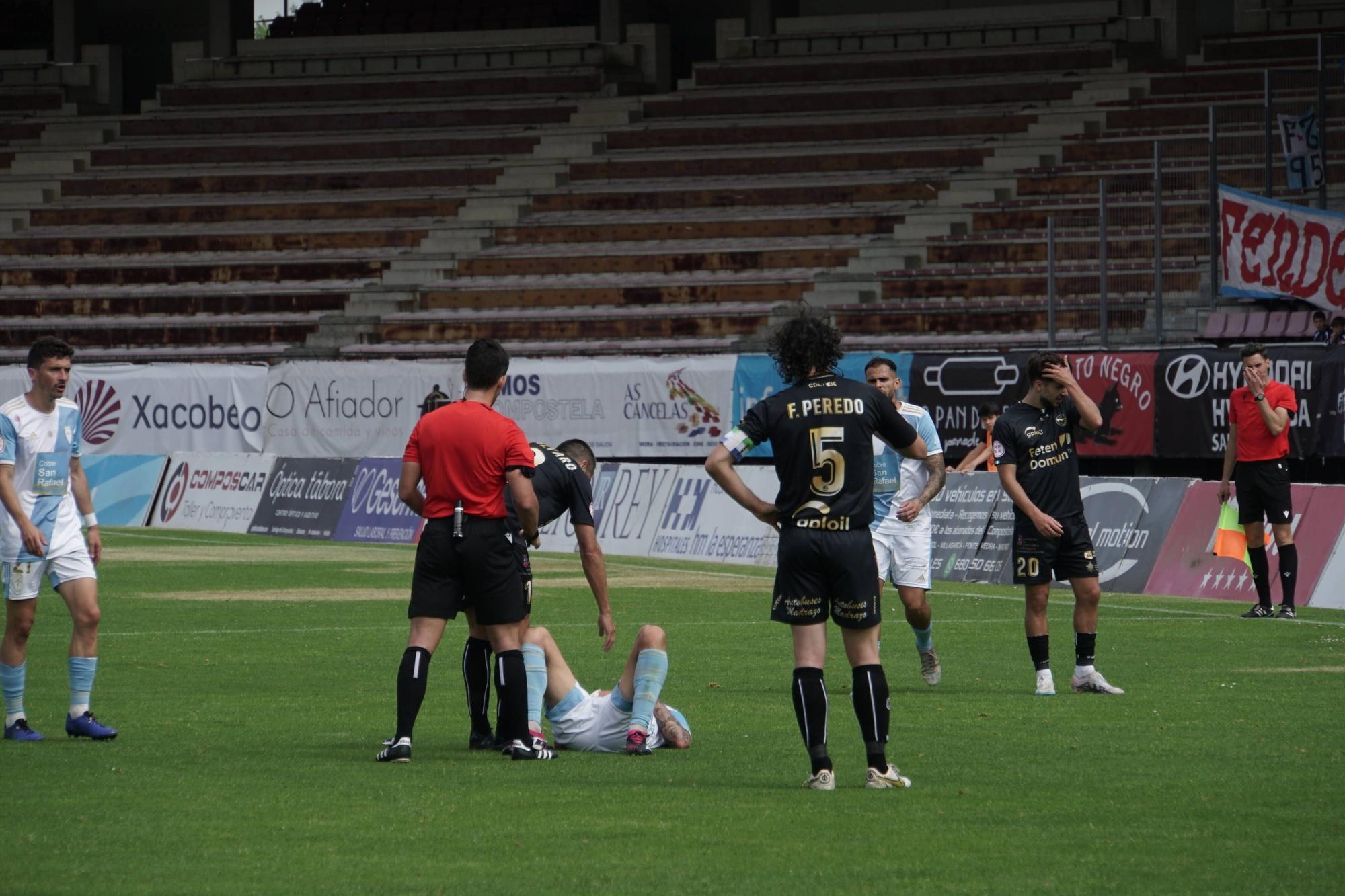 Las imágenes del partido: Compostela 1 - Laredo 0