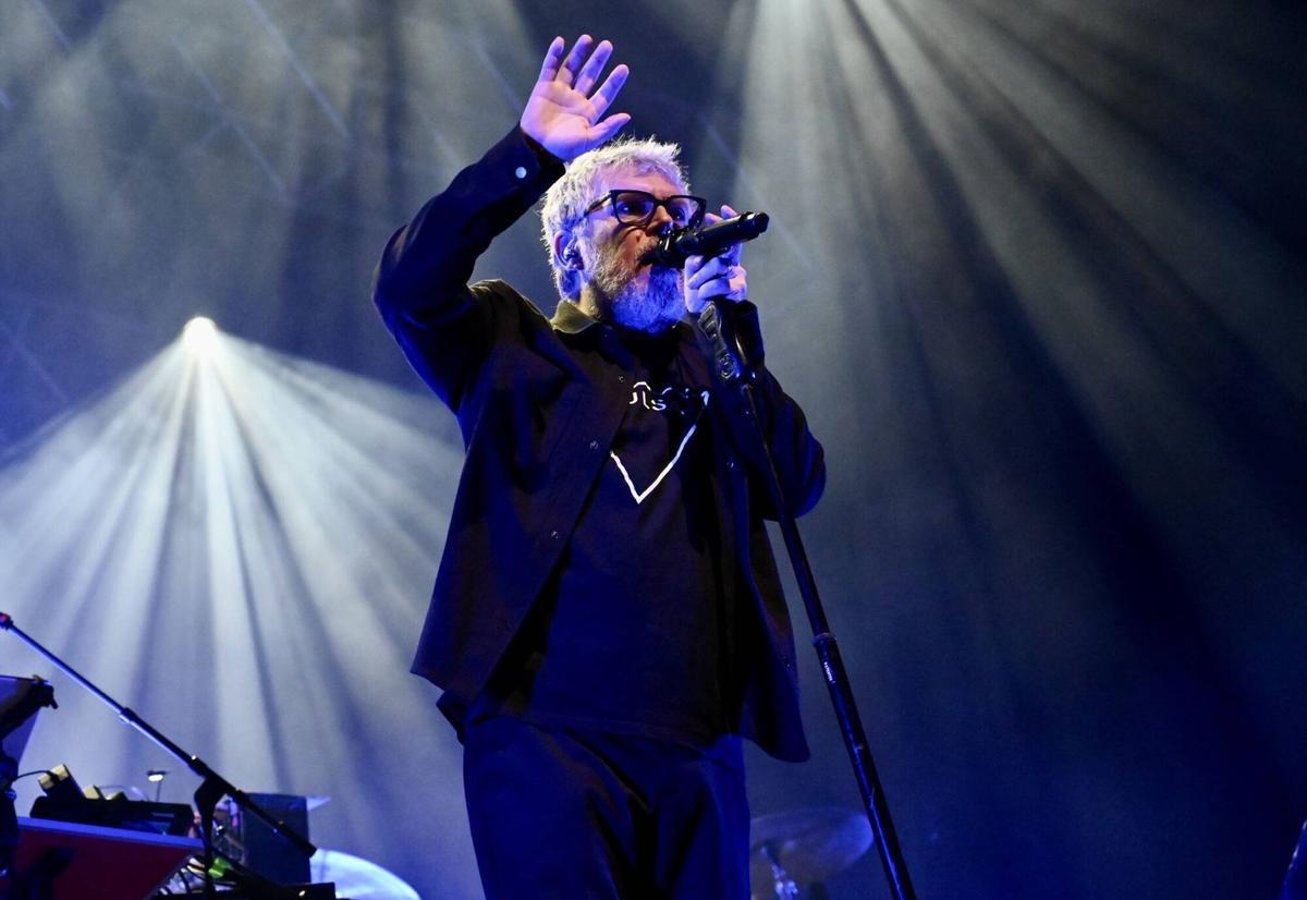 Iván Ferreiro, en una actuación el año pasado, en Pontevedra.