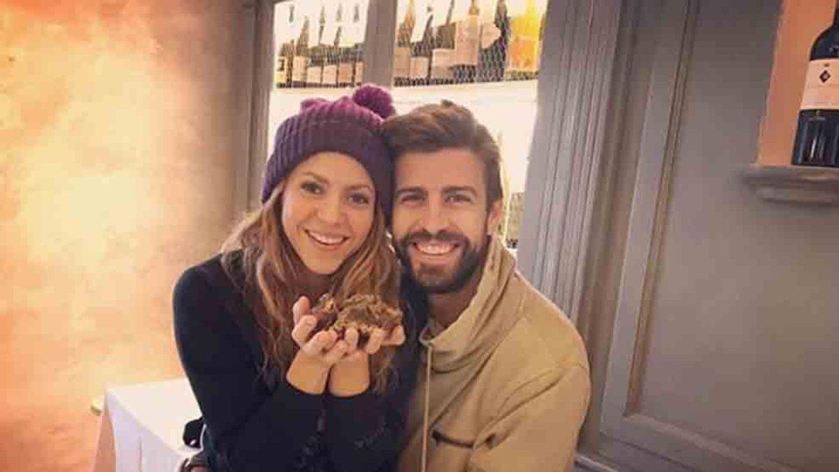 Piqué y Shakira celebran su cumpleaños