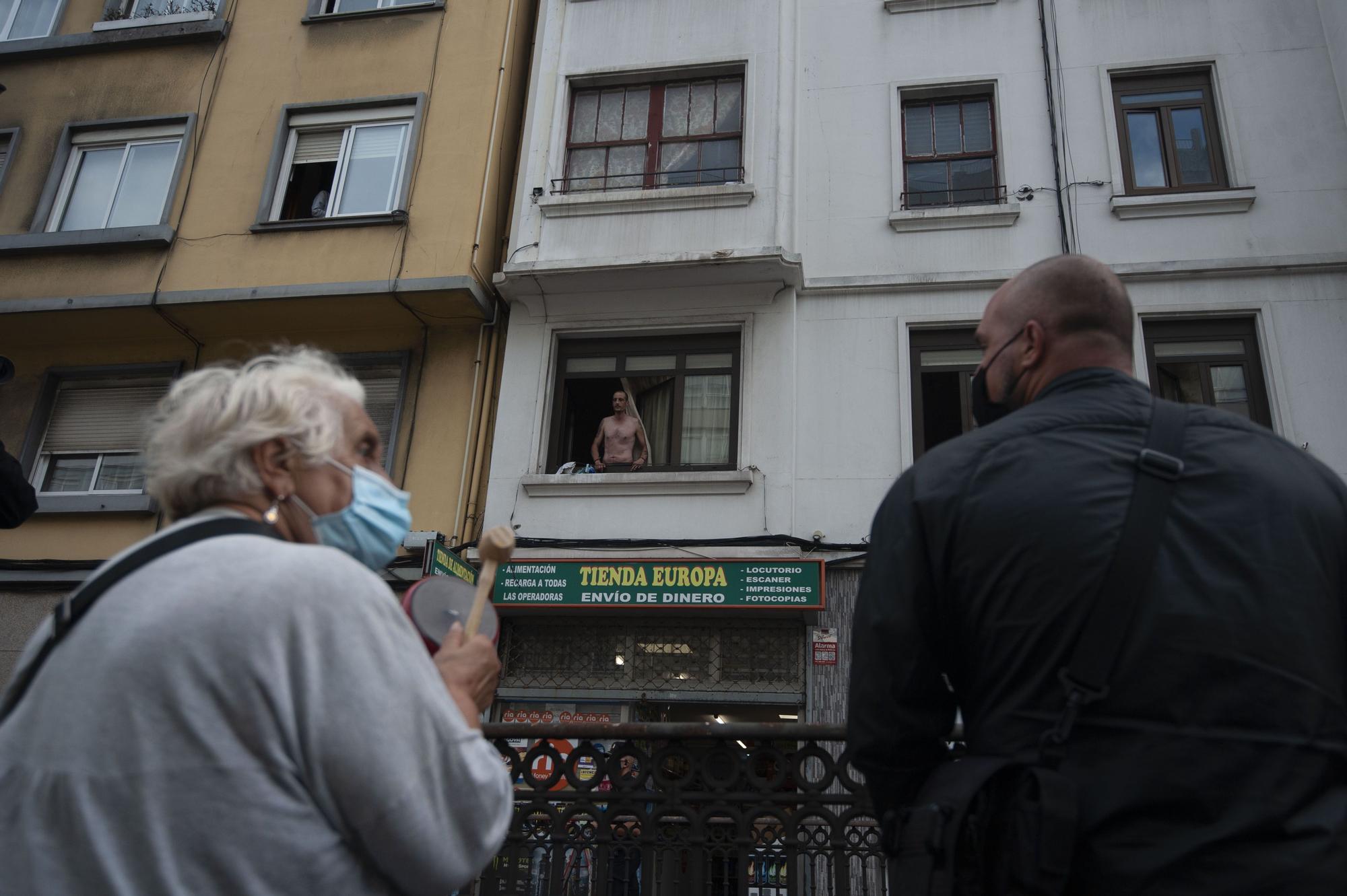 Os Mallos se lanza a la calle para denunciar “inseguridad”