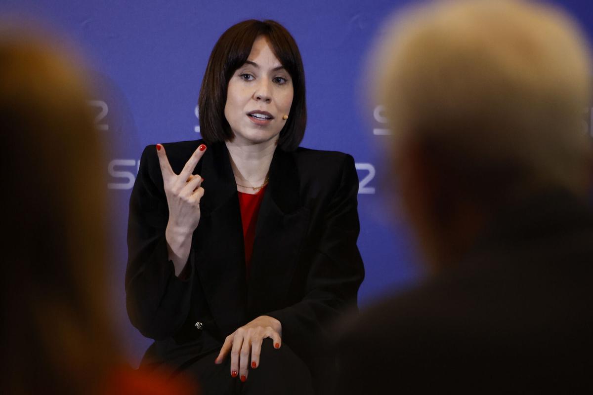 La secretaria general del PSPV, Diana Morant, este viernes en Encuentros SER.