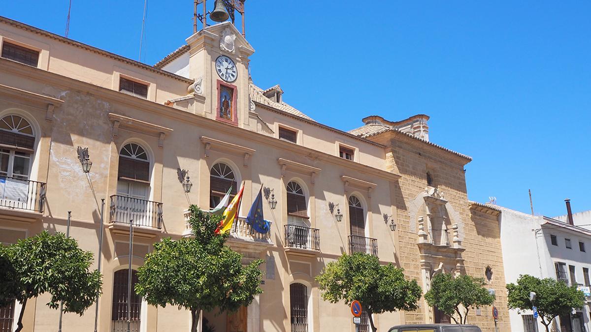 Fachada del Ayuntamiento de Montilla.