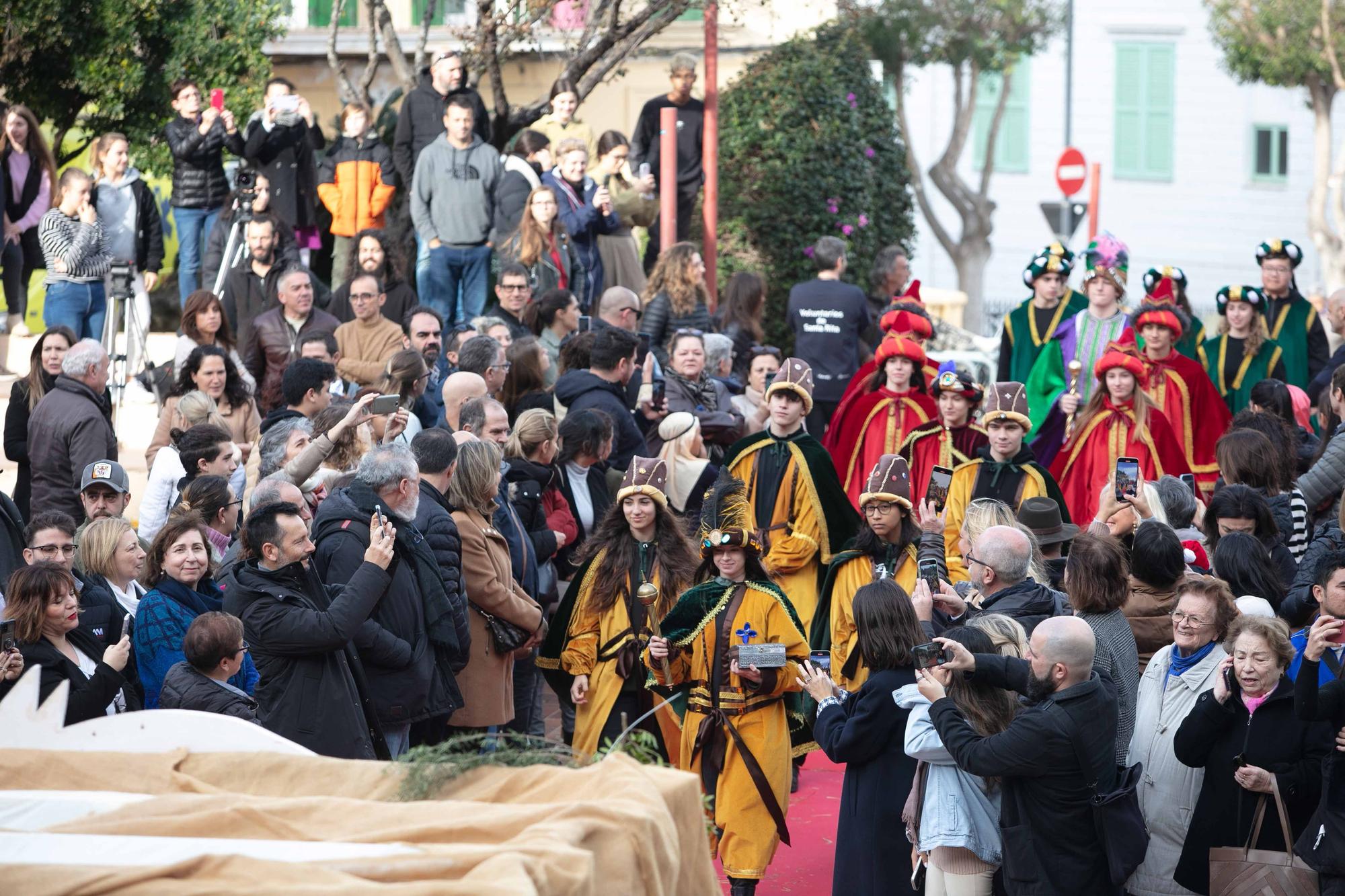 El belén viviente de la Consolación vuelve a las calles de Ibiza