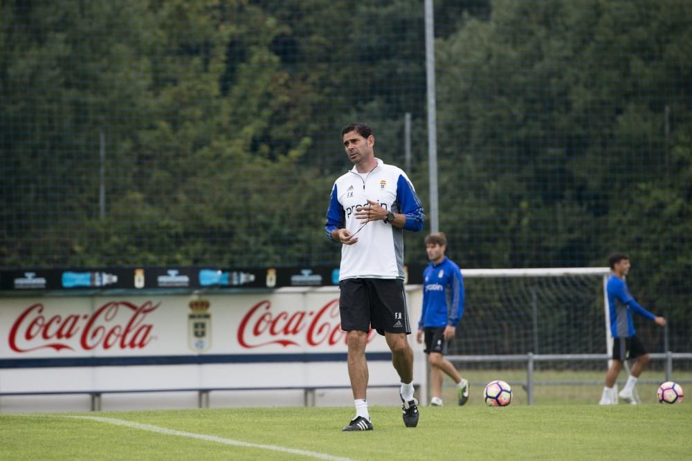 Entrenamiento del Real Oviedo