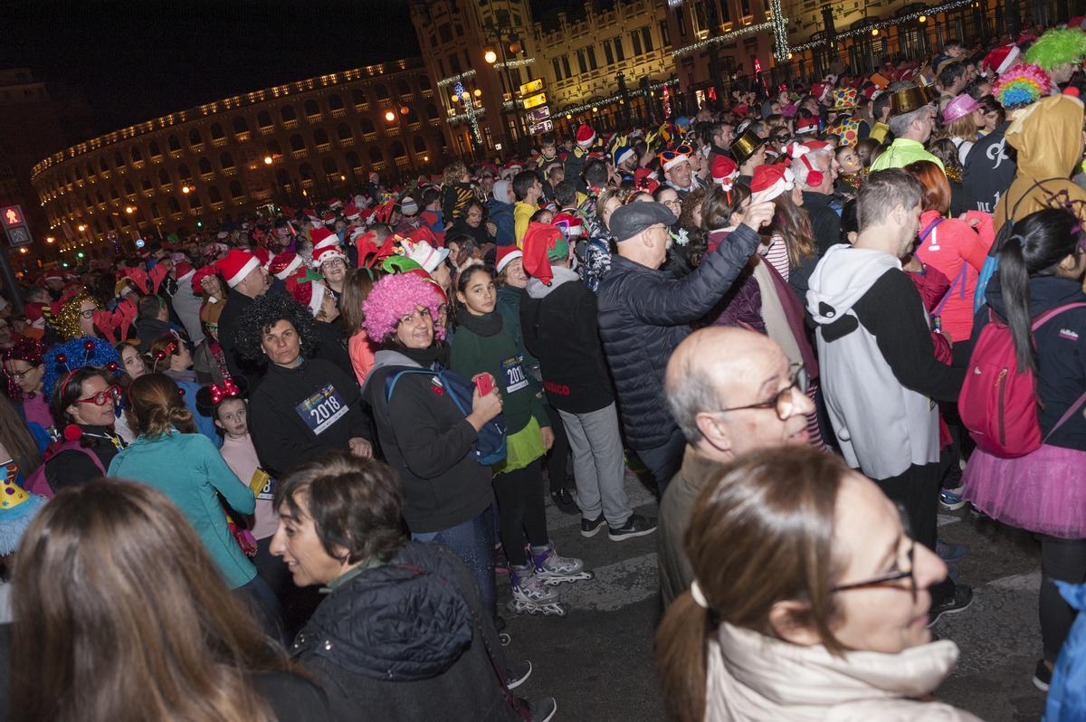 Las calles de Valnecia se llenarán de color y diversión con la San Silvestre.
