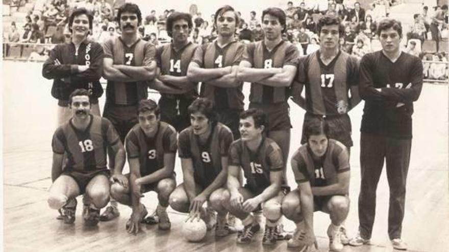 Plantilla del Sporting Salesiano hace 40 años en la Primera Nacional.