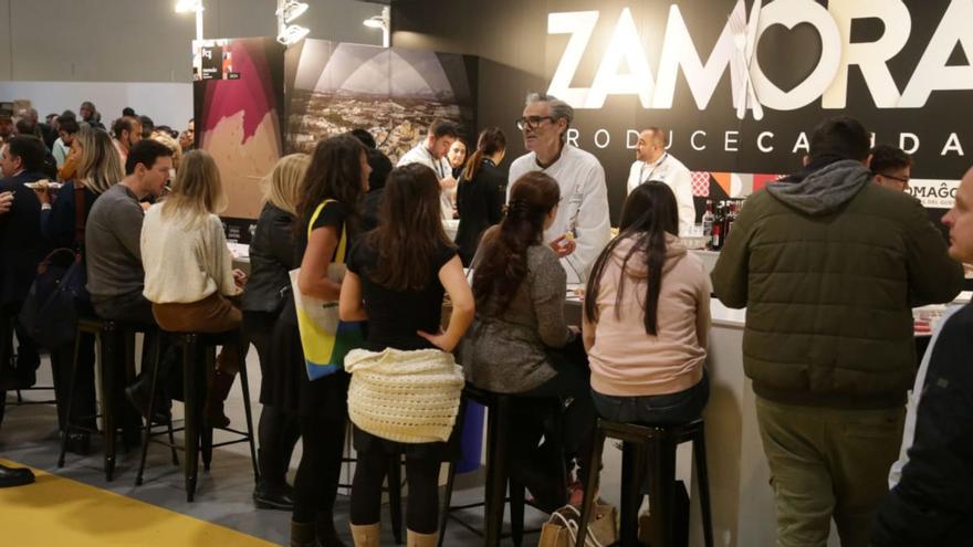 Los menús elaborados con productos de Zamora triunfan en Madrid