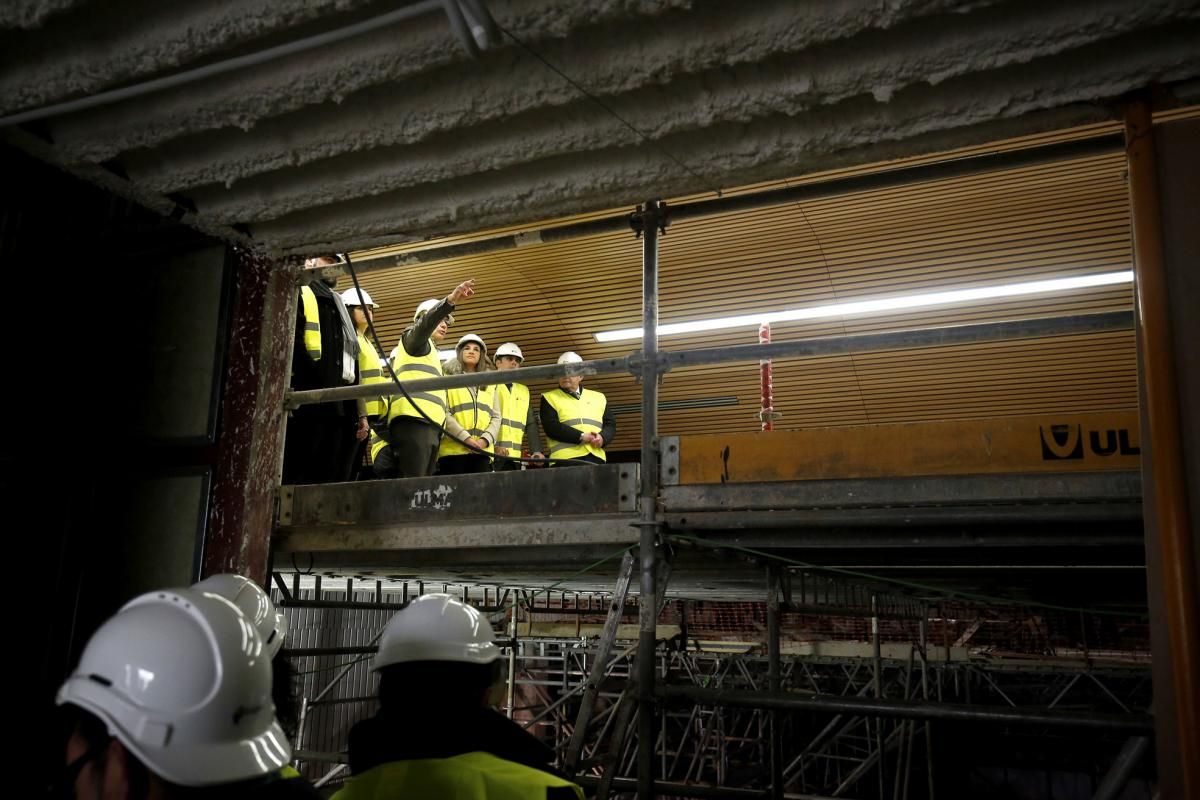 Las obras del Palacio de Congresos avanzan a buen ritmo