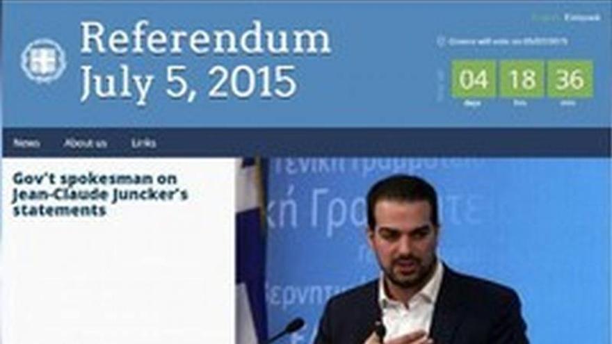 El Gobierno de Grecia crea la web del referéndum