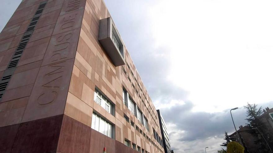 La residencia de estudiantes del campus de Mieres.