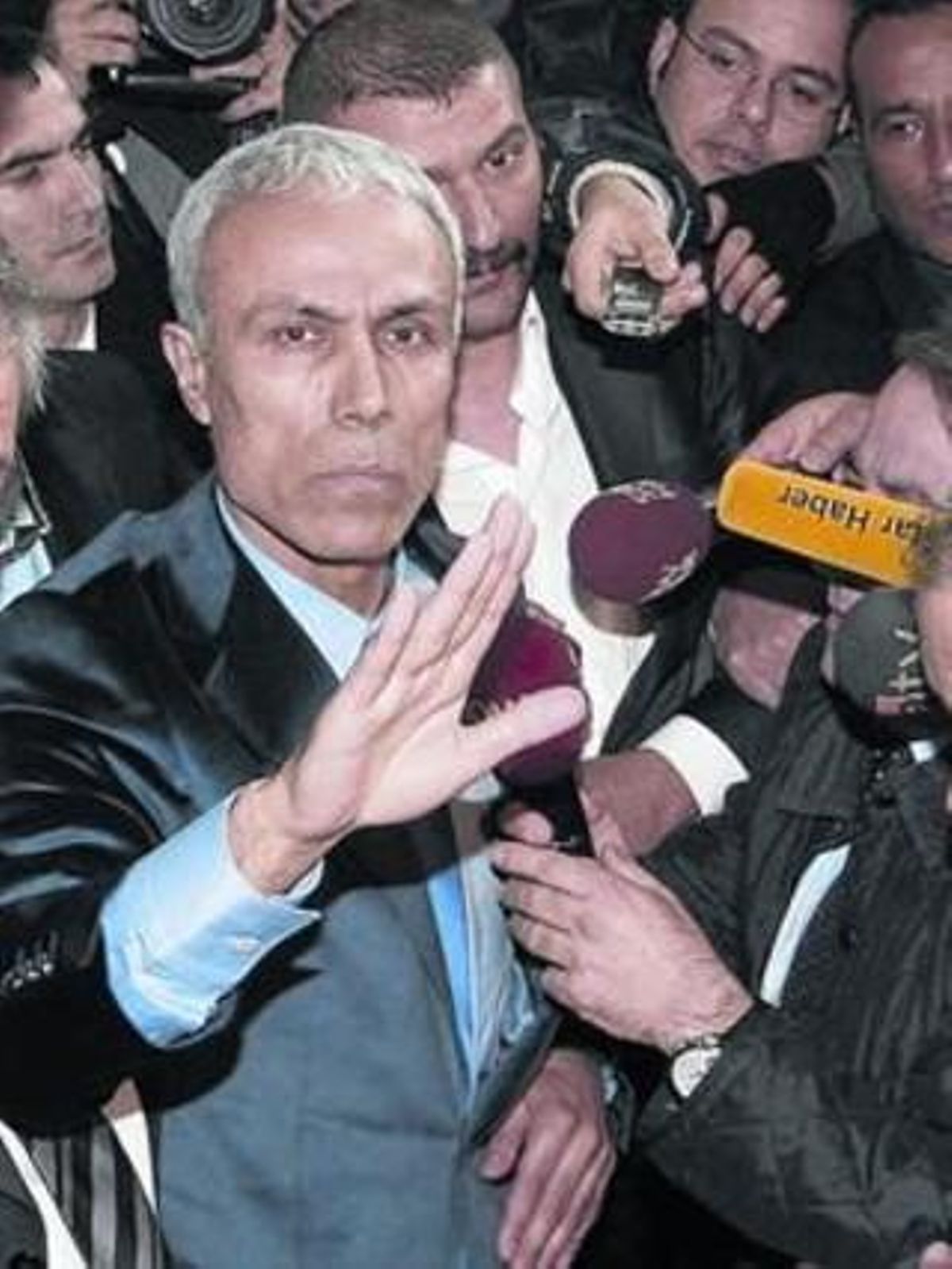 30 anys. Ali Agca al ser alliberat, ahir. 30 anys. Ali Agca al ser alliberat, ahir.