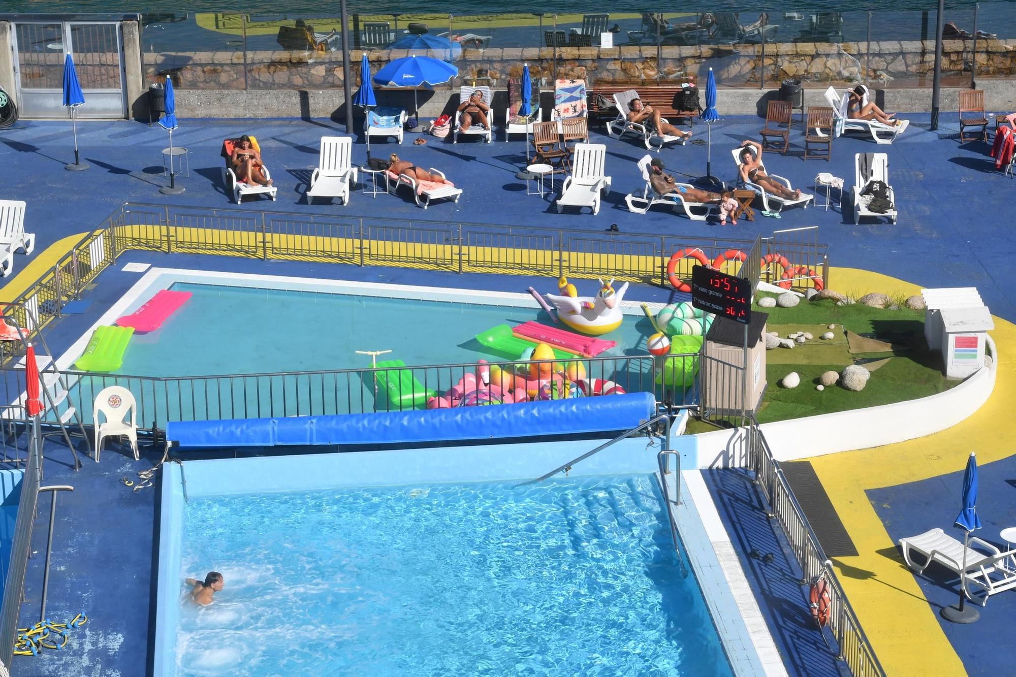 Rodaje de la trilogía Dímelo en el Club del Mar de San Amaro