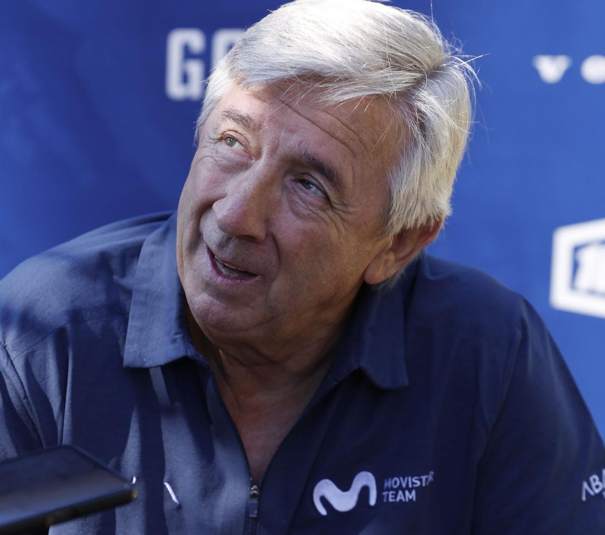 Eusebio Unzué, mànager del Movistar: "Amb Pogacar, els altres només acabarem el Tour tan bé com puguem"