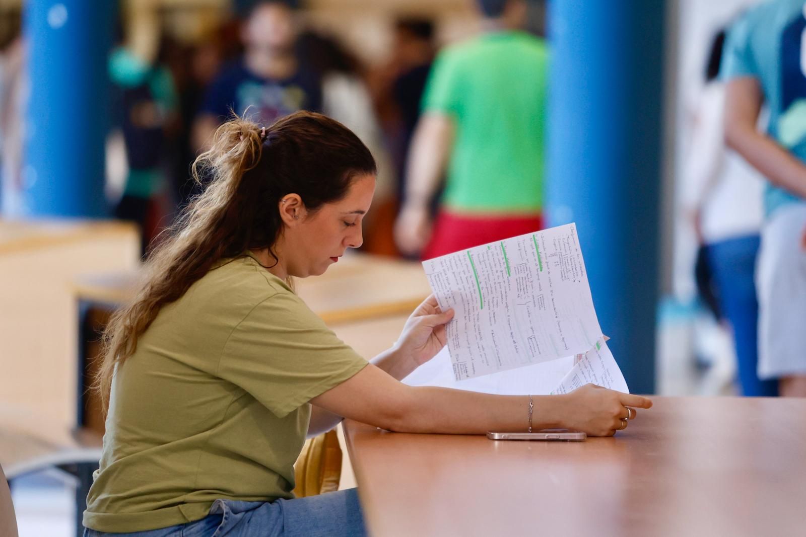 Las oposiciones de Educación en Rabanales, en imágenes